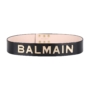 Embellished Glossed-Leather Belt