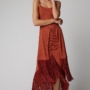 cult-gaia-orange-Natalia-Maxi-Fringe-Jersey-Dress