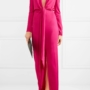 givenchy-fuchsia-Knotted-Stretch-jersey-Gown