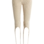 Ribbed Knit Stirrup Leggings